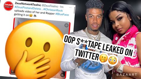 chrisean rock tape leak|Blueface Confronts Chrisean Rock for Leaking Their Sex Tape